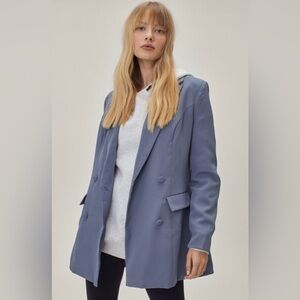 Nasty Gal Women's Relaxed Double Breasted Blazer